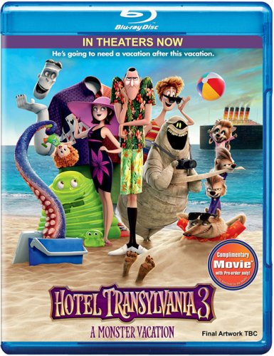 Постер к фильму Монстры на каникулах 3: Море зовёт / Hotel Transylvania 3: Summer Vacation (2018) BDRemux 1080p от селезень | Лицензия