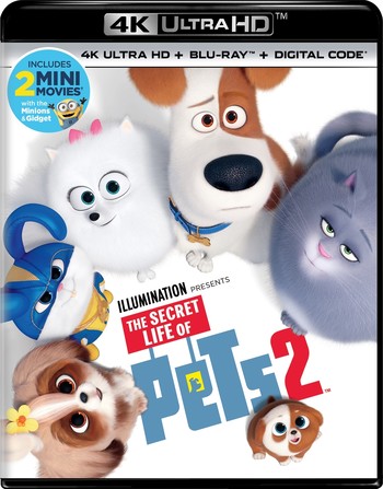 Постер к фильму Тайная жизнь домашних животных 2 / The Secret Life of Pets 2 (2019) UHD BDRemux 2160p от селезень | 4K | HDR | Лицензия