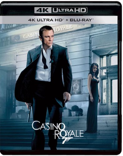 Постер к фильму Джеймс Бонд 007: Казино Рояль / James Bond 007: Casino Royale (2006) UHD BDRemux 2160p от селезень | 4K | HDR | Dolby Vision | Лицензия