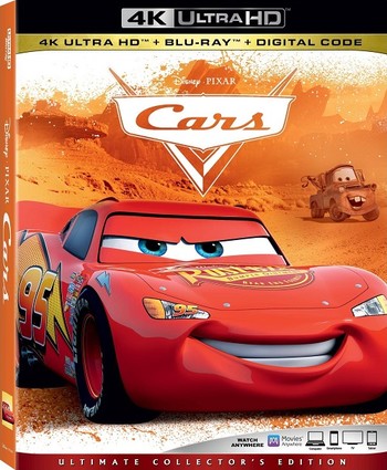 Постер к фильму Тачки / Cars (2006) UHD BDRemux 2160p от селезень | 4K | HDR | Лицензия