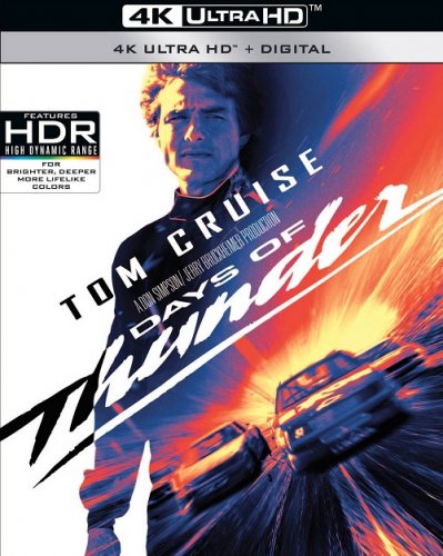 Постер к фильму Дни грома / Days of Thunder (1990) UHD BDRemux 2160p от селезень | 4K | HDR | P, P2, P1, A
