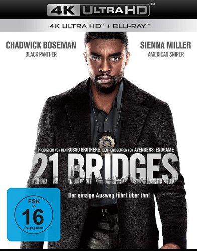 21 мост / 21 Bridges (2019) UHD BDRemux 2160p от селезень | 4K | HDR | D, A | iTunes