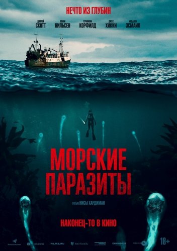 Постер к фильму Морские паразиты / Sea Fever (2019) BDRip 720p от селезень | D, A | iTunes