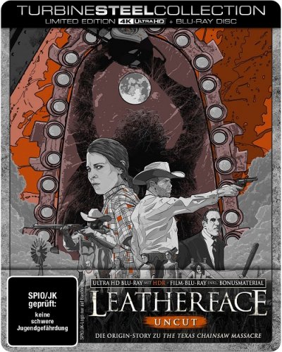 Постер к фильму Техасская резня бензопилой: Кожаное лицо / Leatherface (2017) UHD BDRemux 2160p от селезень | 4K | HDR | D, A | Лицензия