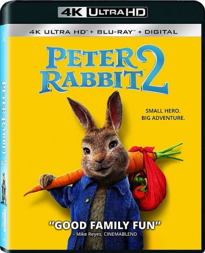 Постер к фильму Кролик Питер 2 / Peter Rabbit 2: The Runaway (2021) UHD Blu-Ray 2160p | HDR | Лицензия