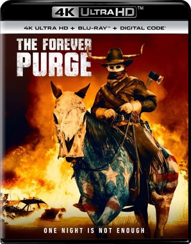 Постер к фильму Судная ночь навсегда / The Forever Purge (2021) UHD BDRemux 2160p от селезень | HDR | D, A | iTunes