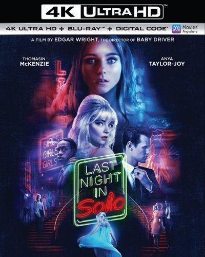 Прошлой ночью в Сохо / Last Night in Soho (2021) UHD BDRemux 2160p от селезень | 4K | HDR | iTunes