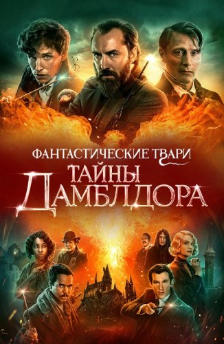 Постер к Фантастические твари: Тайны Дамблдора / Fantastic Beasts: The Secrets of Dumbledore (2022) BDRip 720p от селезень | D, P