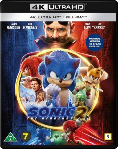Соник 2 в кино / Sonic the Hedgehog 2 (2022) UHD BDRemux 2160p от селезень | 4K | HDR | Dolby Vision Profile 8 | D, P