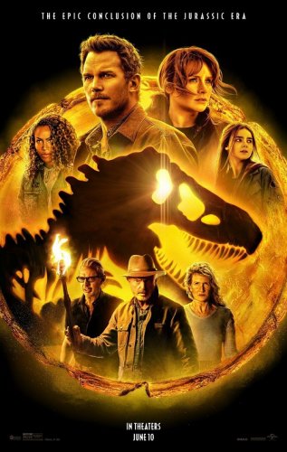 Постер к фильму Мир Юрского периода: Господство / Jurassic World Dominion (2022) HDRip-AVC от DoMiNo & селезень | D