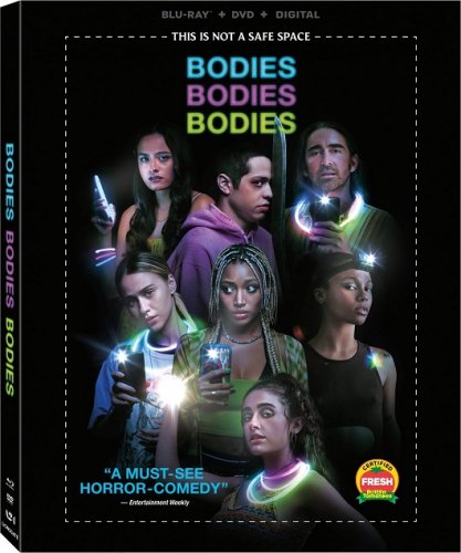 Постер к фильму Тела, тела, тела / Bodies Bodies Bodies (2022) BDRip 1080p от DoMiNo & селезень | P