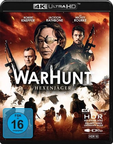 Постер к фильму Охота на ведьм / Военная охота / WarHunt (2022) UHD BDRemux 2160p от селезень | GER Transfer | 4K | HDR | D