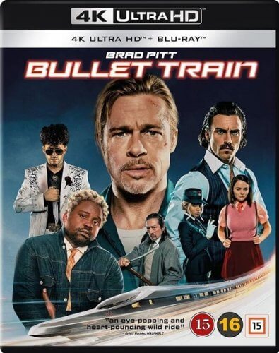 Постер к фильму Быстрее пули / Bullet Train (2022) UHD BDRemux 2160p от селезень | 4K | HDR | D