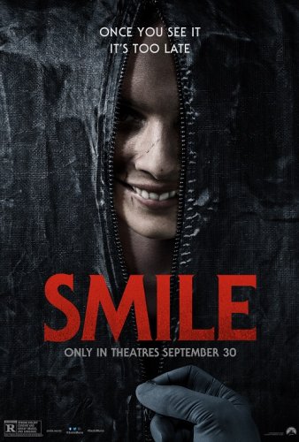 Постер к фильму Улыбка / Smile (2022) WEB-DL 1080p от DoMiNo & селезень | P, A