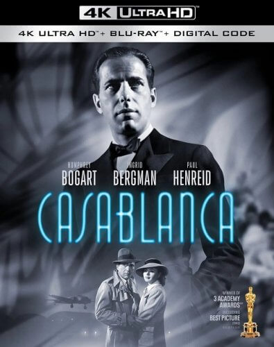Постер к фильму Касабланка / Casablanca (1942) UHD BDRemux 2160p от селезень | 4K | HDR | P