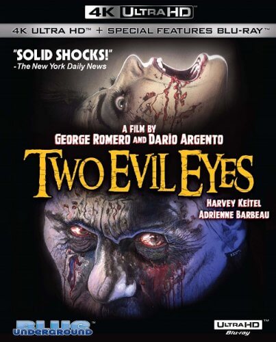 Постер к фильму Два злобных глаза / Due occhi diabolici / Two Evil Eyes (1989) UHD BDRemux 2160p от селезень | 4K | HDR | A