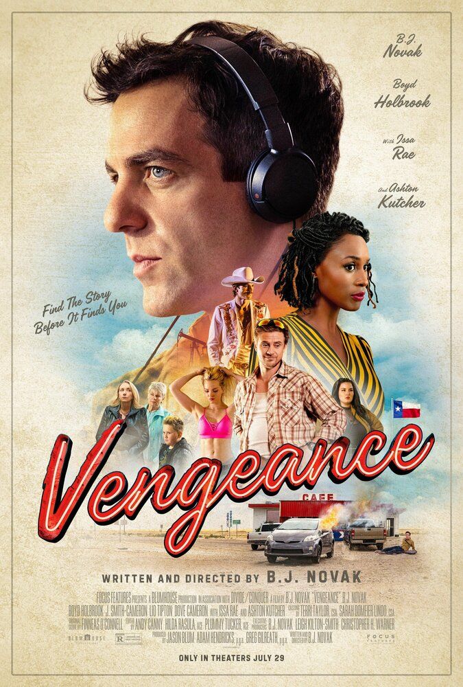 Постер к фильму Месть / Vengeance (2022) BDRemux 1080p от селезень | D, P
