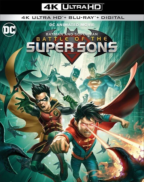 Бэтмен и Супермен: битва Суперсыновей / Batman and Superman: Battle of the Super Sons (2022) UHD BDRemux 2160p от селезень | 4K | HDR | P