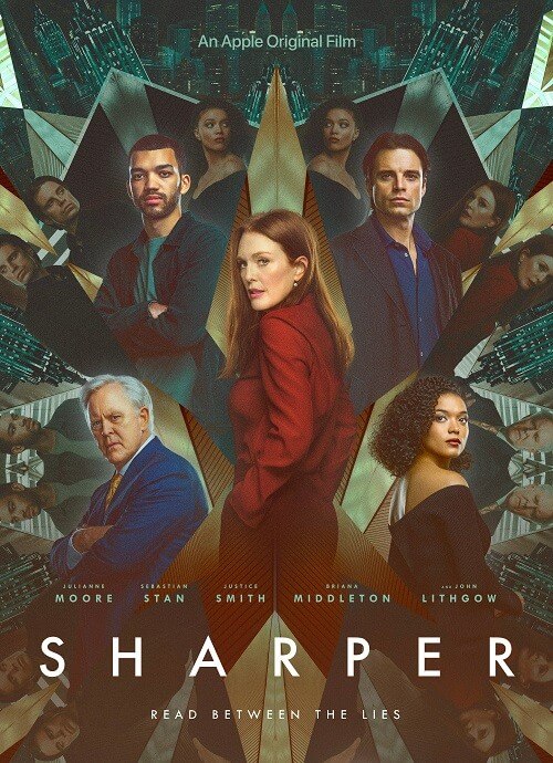 Постер к фильму Аферисты / Sharper (2023) WEBRip 1080p от селезень | D