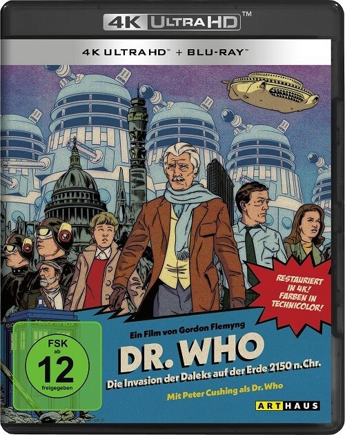 Вторжение Далеков на Землю / Daleks' Invasion Earth 2150 A.D. (1966) UHD BDRemux 2160p от селезень | 4K | HDR | Dolby Vision Profile 8 | L1