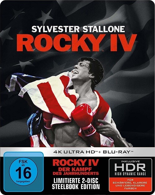 Постер к фильму Рокки 4 / Rocky IV (1985) UHD BDRemux 2160p от селезень | 4K | HDR | Dolby Vision Profile 8 | P