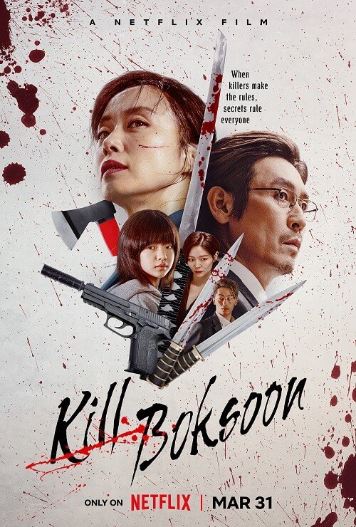 Постер к фильму Убить Пок-сун / Gil Boksun / Kill Bok-soon (2023) WEB-DL 720p от селезень | P, A