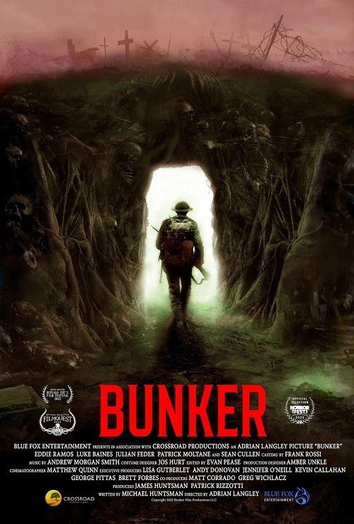 Постер к фильму Бункер / Bunker (2022) WEB-DLRip-AVC от DoMiNo & селезень | D