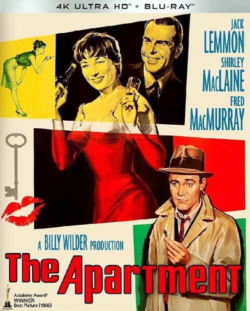 Постер к фильму Квартира / The Apartment (1960) UHD BDRemux 2160p от селезень | 4K | SDR | D, P