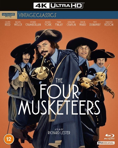 Четыре мушкетера / The Four Musketeers (1974) UHD BDRemux 2160p от селезень | 4K | HDR | Dolby Vision Profile 8 | P