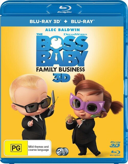 Постер к фильму Босс-молокосос 2 / The Boss Baby: Family Business (2021) BDRemux 1080p от селезень | 3D-Video | D