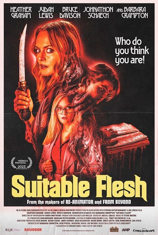 Постер к фильму Подходящая плоть / Suitable Flesh (2023) WEB-DLRip 720p от DoMiNo & селезень | P2, L2