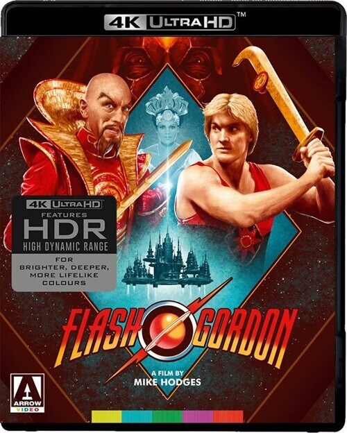 Постер к фильму Флэш Гордон / Flash Gordon (1980) UHD BDRemux 2160p от селезень | 4K | HDR | Dolby Vision Profile 8 | P