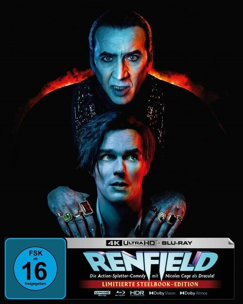 Постер к фильму Ренфилд / Renfield (2023) UHD BDRemux 2160p от селезень | 4K | HDR | Dolby Vision Profile 8 | D, P, A